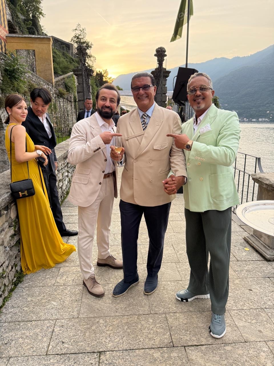Adel Mardini with Jacob Arabo