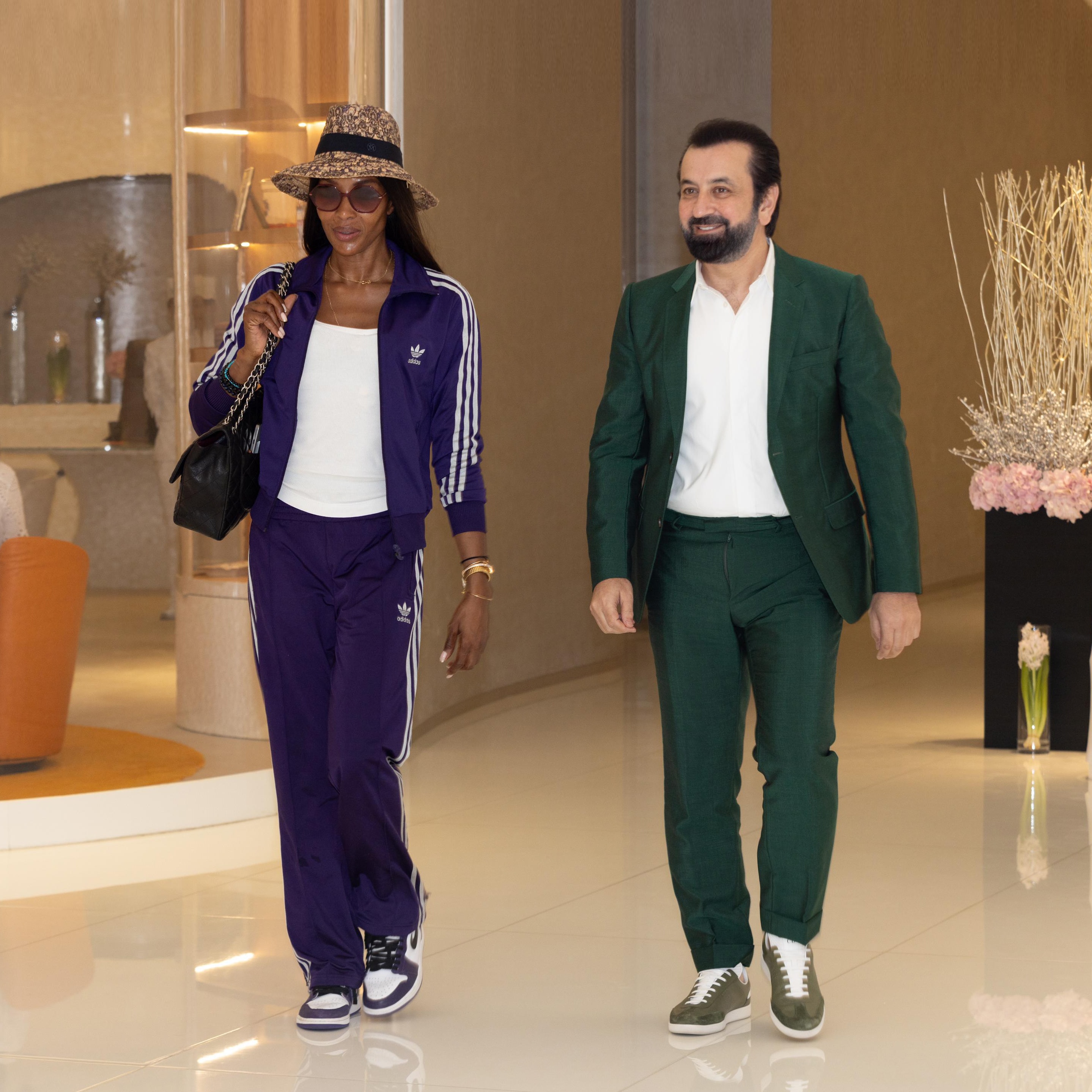 Adel Mardini with Naomi Campbell, 2024
