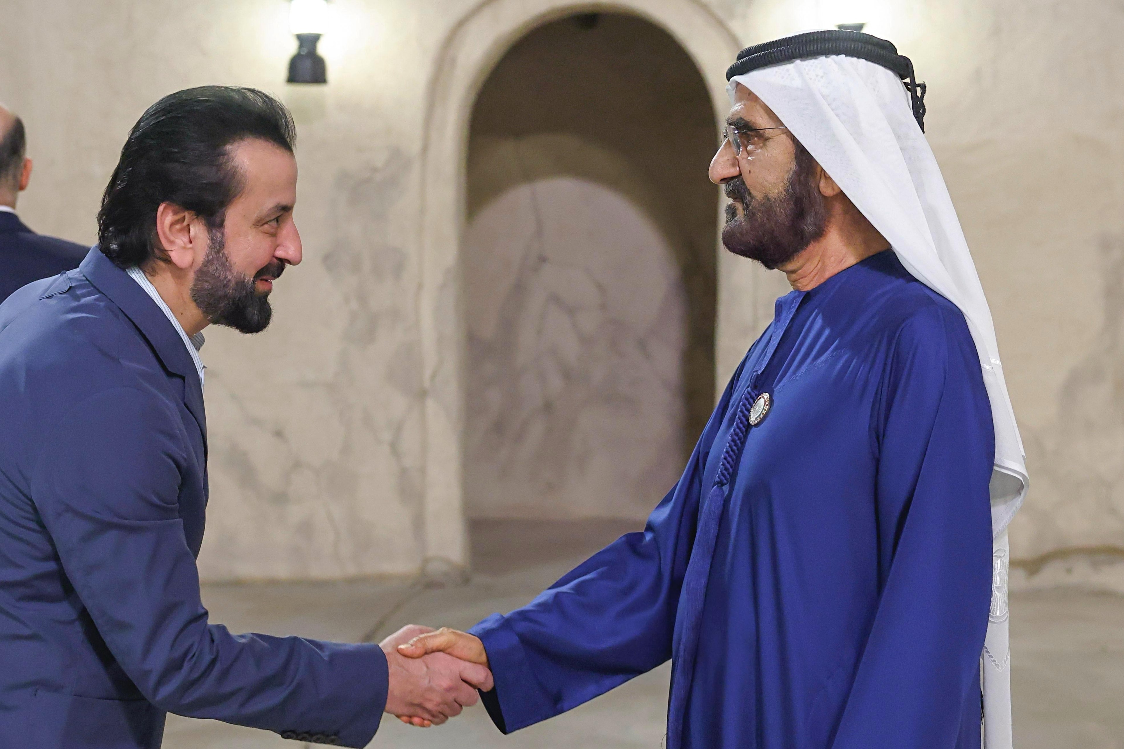 Adel Mardini with H.H. Sheikh Mohammed, 2025