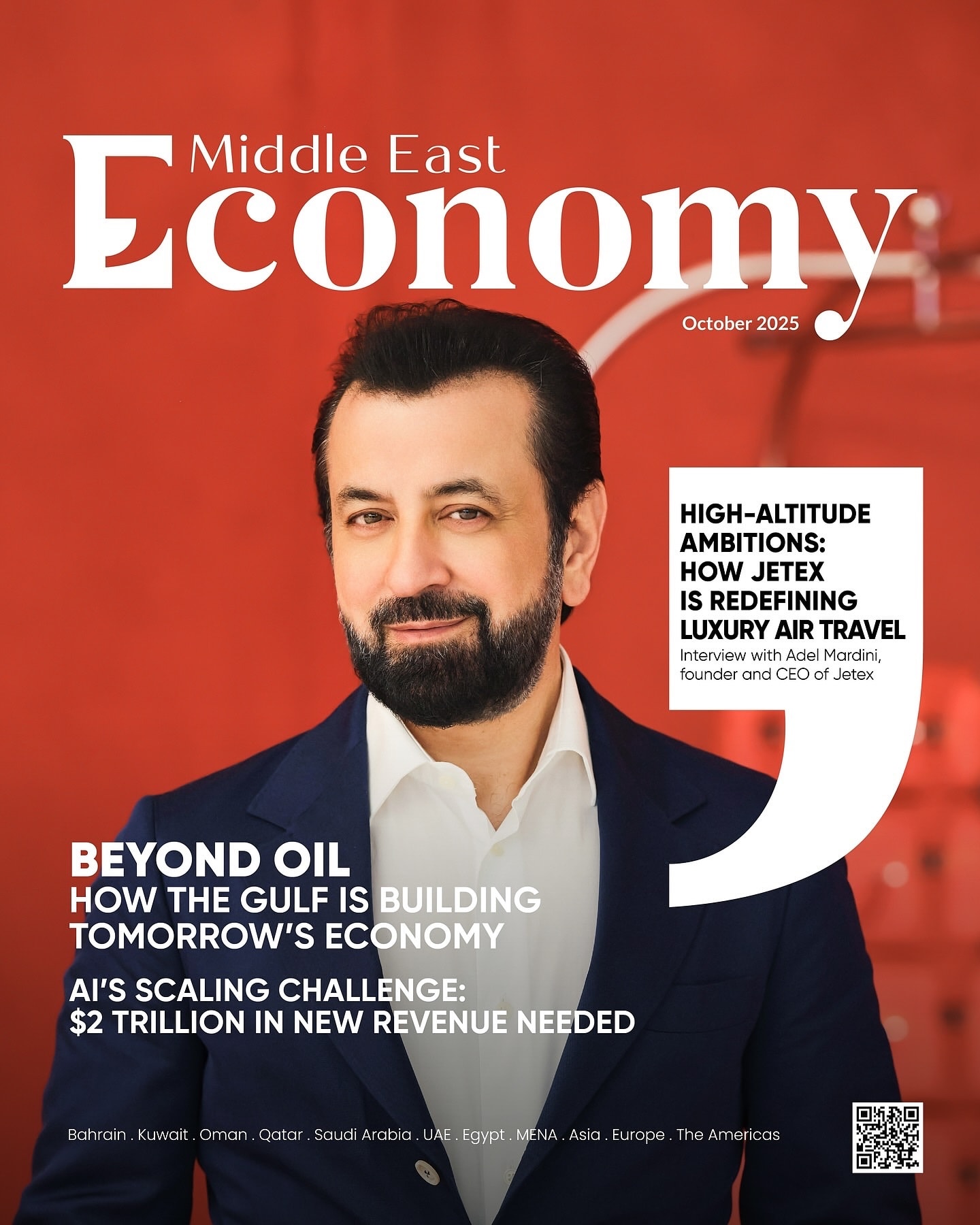 Economy Middle East cover, October 2025