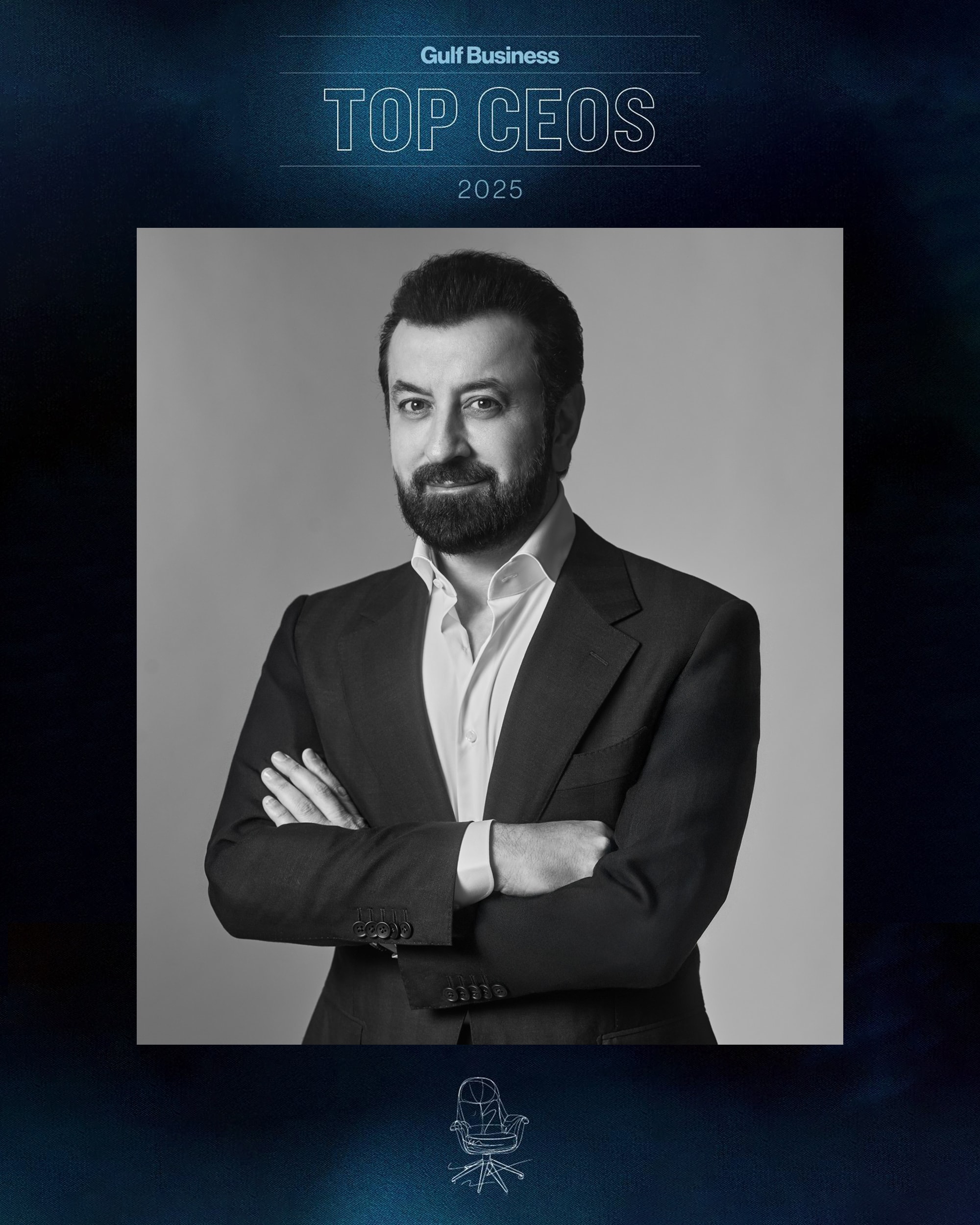 Adel Mardini in Gulf Business Top CEOs 2025, MENA's most influential CEOs